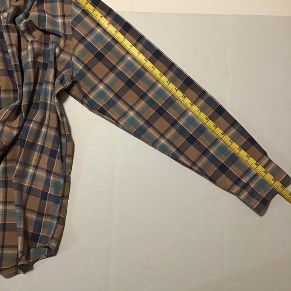 J. Crew men’s button-down classic shirt long sleeve plaid multicolor - Picture 5 of 6